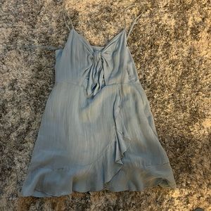 Cotton Candy LA Light Blue Wrap Dress
